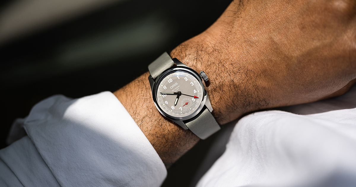 ORIS  Мужские швейцарские часы, автоматический механизм, сталь, 38 мм